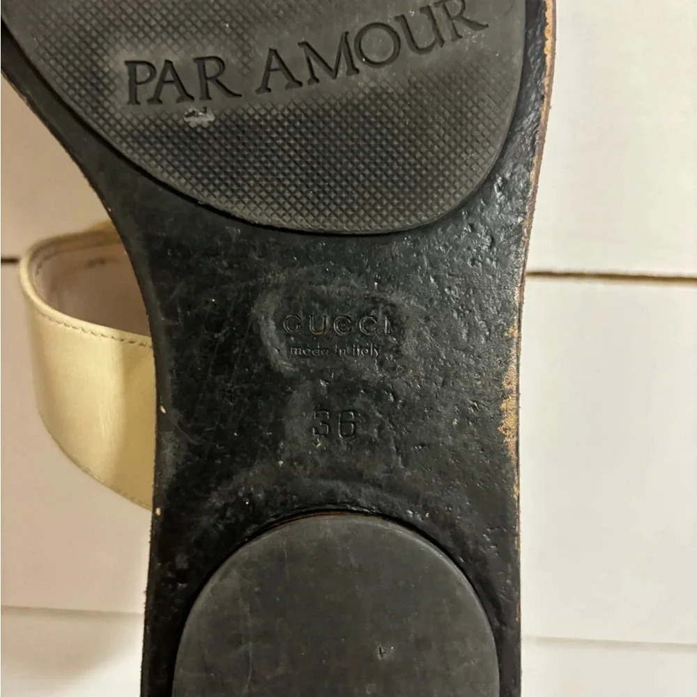 Gucci GG Marmont Thong Sandal - Picture 10 of 10